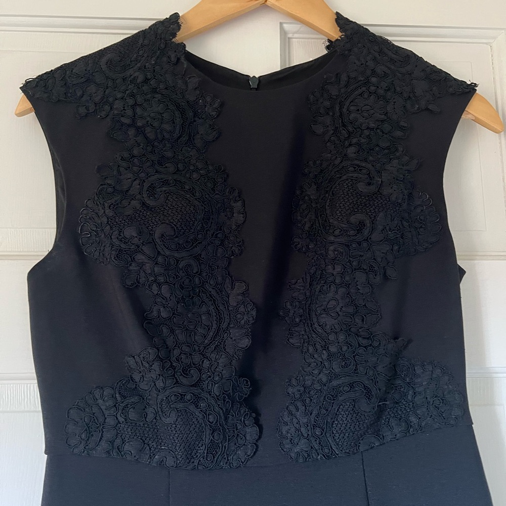 Nordstrom Black Lace Detail Dress